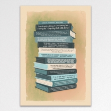 Feminist Writers A3 Art Print