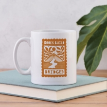 Books Build Bridges - Literary Mug