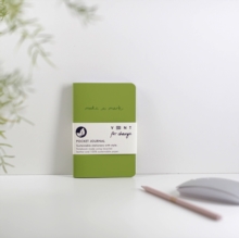 Make a Mark A6 Pocket Journal - Green