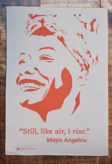 MAYA ANGELOU TEA TOWEL, Book MAYA ANGELOU TEA TOWEL, Book