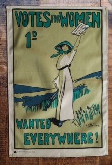 VOTES FOR WOMEN WANTED TEA TOWEL, Book VOTES FOR WOMEN WANTED TEA TOWEL, Book