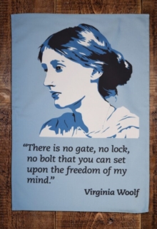 VIRGINIA WOOLF TEA TOWEL, Book VIRGINIA WOOLF TEA TOWEL, Book