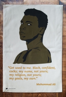 MUHAMMAD ALI TEA TOWEL, Book MUHAMMAD ALI TEA TOWEL, Book