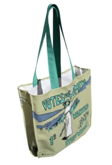 VOTES FOR WOMEN WANTED TOTE BAG, Book VOTES FOR WOMEN WANTED TOTE BAG, Book