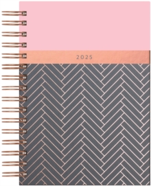 Matilda Myres Pink Page-a-Day A5 Diary 2025