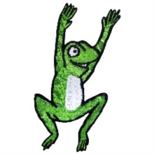 Frog Character Sew On Patch