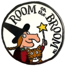 Room on the Broom Logo Pin Badge