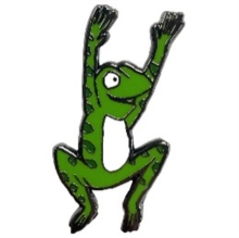 Frog Character Pin Badge