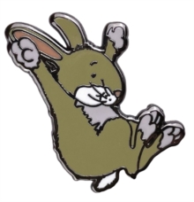 Rabbit Character Pin Badge