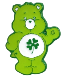 Classic Good Luck Bear Pin Badge