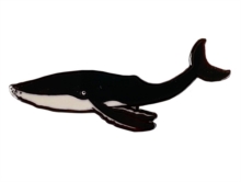Whale Pin Badge
