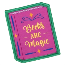 Books Are Magic Sew On Patch