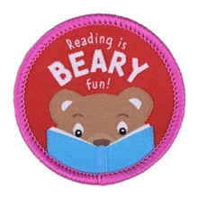 Reading Is Beary Fun Sew On Patch