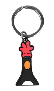 Feathers Head Keyring