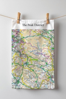 OS Map Tea-towel - Peak District National Park
