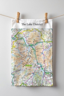 OS Map Tea-towel - Lake District National Park
