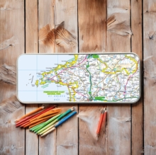 OS Map Metal Pencil Tin - Pembrokeshire Coast National Park