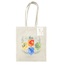 Harry Potter (Herbology Crests) Natural Tote Bag