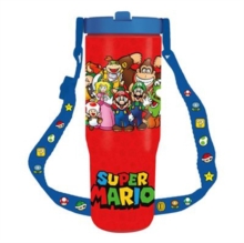 Super Mario (Group Shot) 30Oz Pitcher With Strap