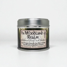 Woodland Realm - Scented Soy Candle - Autumnal Forest and Shadow