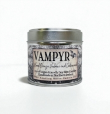 Vampyr- Scented Soy Candle - Blood Orange, Verbena and Cedarwood