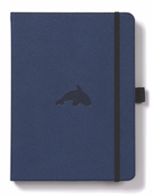 Dingbats A5+ Wildlife Blue Whale Notebook - Lined