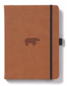 Dingbats A5+ Wildlife Brown Bear Notebook - Lined