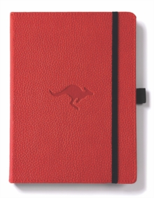 Dingbats A5+ Wildlife Red Kangaroo Notebook - Lined