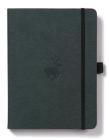 Dingbats A5+ Wildlife Green Deer Notebook - Graph, Paperback Book Dingbats A5+ Wildlife Green Deer Notebook - Graph, Paperback Book