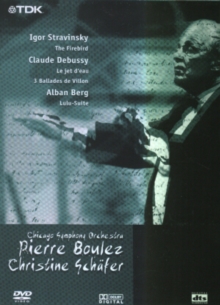 Musik Triennale Koln 2000: Pierre Boulez & Christine Schäfer, DVD DVD Musik Triennale Koln 2000: Pierre Boulez & Christine Schäfer, DVD DVD