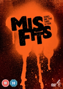 Misfits: Series 1-4, DVD DVD Misfits: Series 1-4, DVD DVD