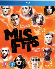 Misfits: Series 1-5, Blu-ray BluRay Misfits: Series 1-5, Blu-ray BluRay
