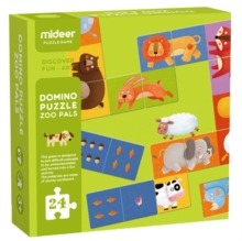 Mideer Puzzles & Games Domino Puzzle Zoo Pals