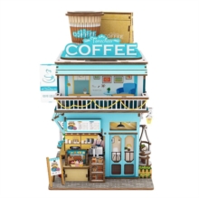 Tonecheer Cape Coffee Shop - 3D Puzzle Miniature House
