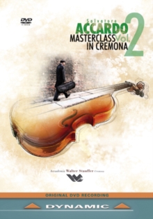 Salvatore Accardo: Masterclass in Cremona - Volume 2, DVD DVD Salvatore Accardo: Masterclass in Cremona - Volume 2, DVD DVD