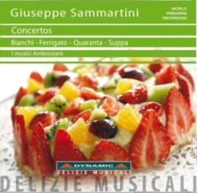 Giuseppe Sammartini: Concertos, CD / Album Cd Giuseppe Sammartini: Concertos, CD / Album Cd
