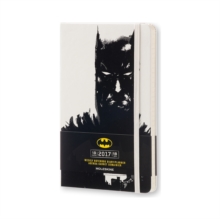 2017 Moleskine Batman Limited Edition White Large Weekly Notebook 18 Months Hard, Paperback Book 2017 Moleskine Batman Limited Edition White Large Weekly Notebook 18 Months Hard, Paperback Book