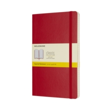 Moleskine Scarlet Red Large Squared Notebook Soft, Paperback Book Moleskine Scarlet Red Large Squared Notebook Soft, Paperback Book