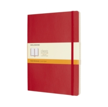 Moleskine Scarlet Red Extra Large Ruled Notebook Soft