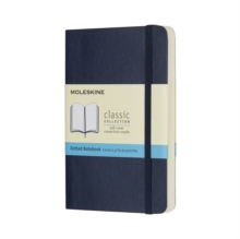 Moleskine Sapphire Blue Pocket Dotted Notebook Soft, Paperback Book Moleskine Sapphire Blue Pocket Dotted Notebook Soft, Paperback Book
