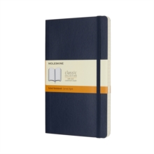 Moleskine Sapphire Blue Large Ruled Notebook Soft