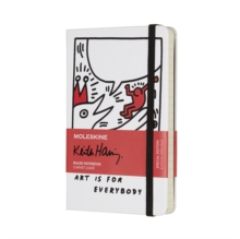 Moleskine Keith Haring Limited Edition White Pocket Ruled Notebook Hard, Paperback Book Moleskine Keith Haring Limited Edition White Pocket Ruled Notebook Hard, Paperback Book