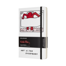 Moleskine Keith Haring Limited Edition White Large Plain Notebook Hard, Paperback Book Moleskine Keith Haring Limited Edition White Large Plain Notebook Hard, Paperback Book