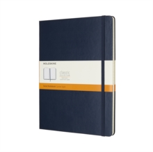 Moleskine Sapphire Blue Extra Large Ruled Notebook Hard