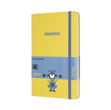Moleskine Minions Limited Edition Sunflower Yellow Large Ruled Notebook Hard, Paperback Book Moleskine Minions Limited Edition Sunflower Yellow Large Ruled Notebook Hard, Paperback Book