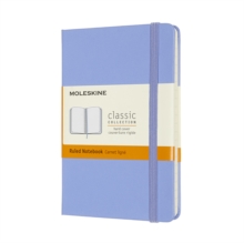 Moleskine Pocket Ruled Hardcover Notebook : Hydrangea Blue