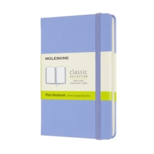 Moleskine Pocket Plain Hardcover Notebook : Hydrangea Blue