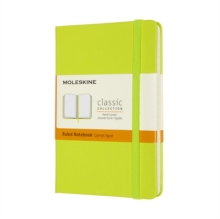 Moleskine Pocket Ruled Hardcover Notebook : Lemon Green