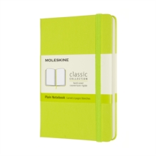 Moleskine Pocket Plain Hardcover Notebook : Lemon Green