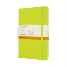 Moleskine Large Ruled Hardcover Notebook : Lemon Green